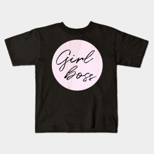 Girl Boss Kids T-Shirt